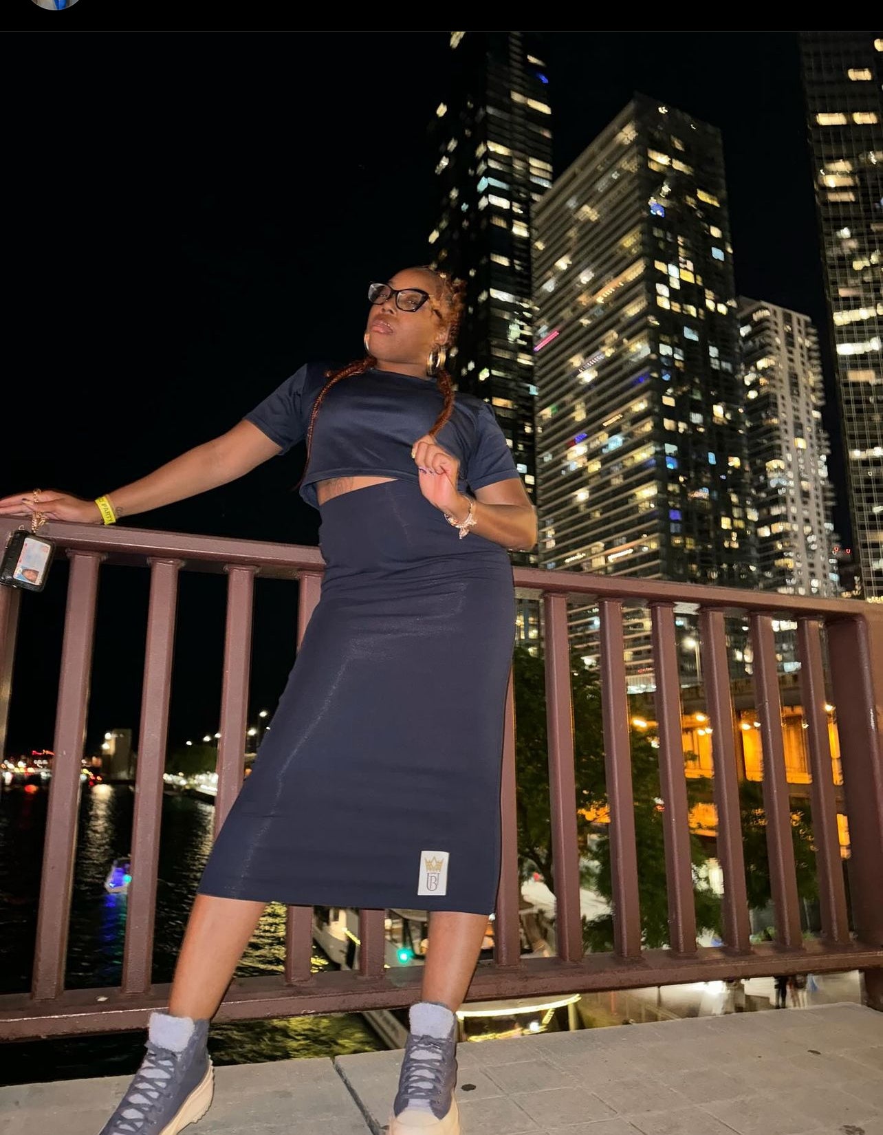 Midi Pencil Skirt
