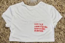 Load image into Gallery viewer, Dope Crew Neck Crop Tee
