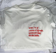 Load image into Gallery viewer, Dope Crew Neck Crop Tee
