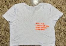 Load image into Gallery viewer, Neon Crew Neck Crop Tee
