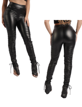 Load image into Gallery viewer, Ruched Tie Leggings
