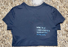 Load image into Gallery viewer, Mavericks Crew Neck Crop Tee
